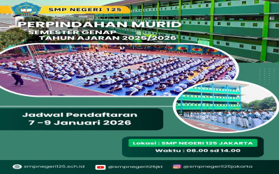 Informasi Perpindahan Murid Semester Genap Tahun Ajaran 2025/2026